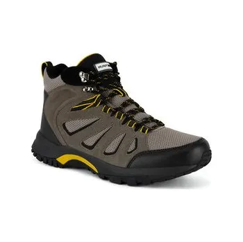 Pánské tenisky Hunter Trekingová obuv MASON MID HIKER WP Béžová 42