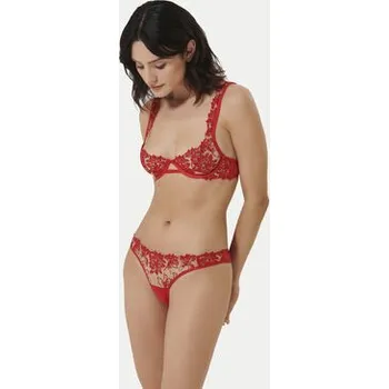 Dámské spodní prádlo Bluebella Klasické kalhotky Samara Eco 42451 Červená 34