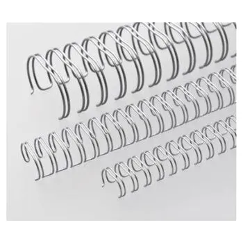 Archivační box Drátěné hřbety 5/16" - 7,9 mm, 3:1, stříbrné,100ks