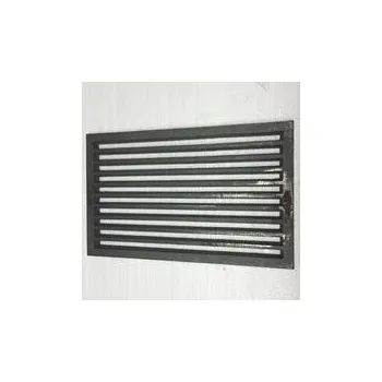 Rošt do krbu a kamen Litinový rošt 263 x 421 mm (10x16 palců)