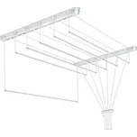 Duramat Stropní sušák na prádlo bílý