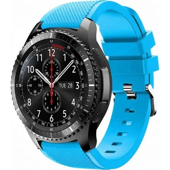 Řemínek na hodinky Enem Silikonový rychloupínací řemínek 20mm - Sky Blue IR-AWGW-0493