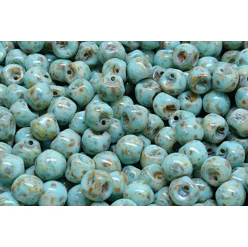 Korálek Korálky houbička č.141 - (6x5mm)