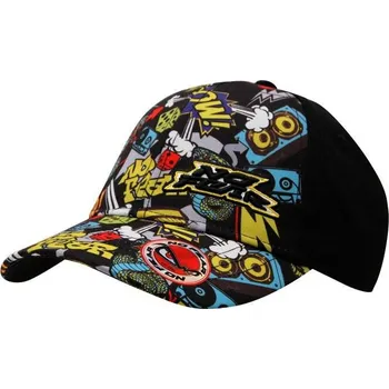Kšiltovka dětská kšiltovka NO FEAR - BLACK AOP (No Fear Retro Cap)