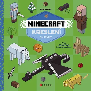 Minecraft kreslení: 3D pixely - CPRESS (2024, brožovaná)
