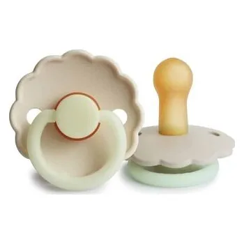 dudlíky CUMLÍK FRIGG DAISY NIGHT CREAM, +6M, KAUČUK