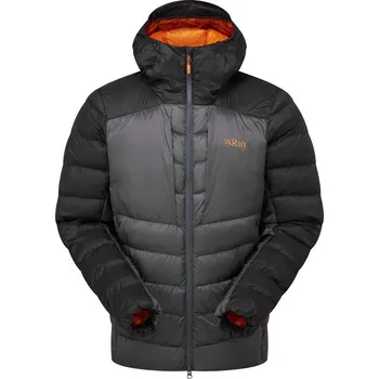 Rab Cirrus Ultra Hoody anthracite/graphene/AGR XL bunda