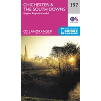 Encyklopedie Chichester & the South Downs - Ordnance Survey [EN] (2016, Skládaná mapa, Ordnance Survey)