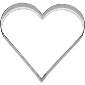 Vykrajovátko Smolík Cookie Cutters s.r.o. VYKRAJOVÁTKO - SRDCE 105x100mm