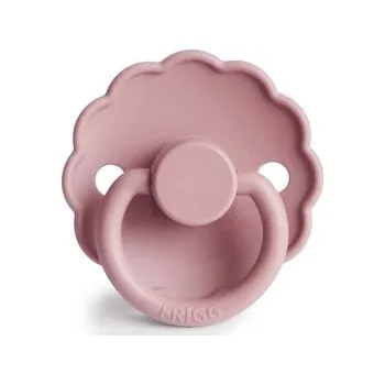 dudlíky CUMLÍK FRIGG DAISY BABY PINK, +6M, SILIKÓN