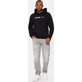 Pánská mikina Jack & Jones Mikina 12233599 Černá Regular Fit XL