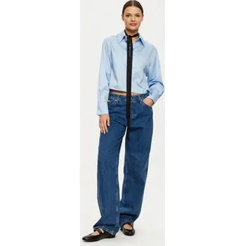 Oblečení a móda Calvin Klein Košile K20K208068 Světle modrá Regular Fit 44