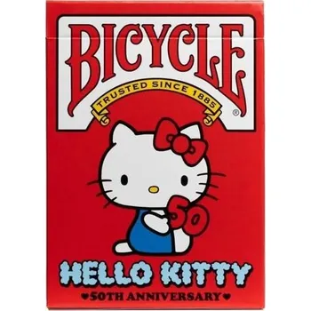 Karetní hra Karty Hello Kitty 50th Anniversary BICYCLE