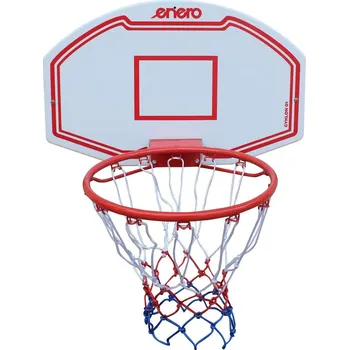 Basketbal Basketbalový koš ENERO 71x45 cm, obruč 40 cm, bílý