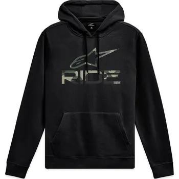 Pánská mikina Mikina Alpinestars Ride Camo Hoodie 4 černá 2XL