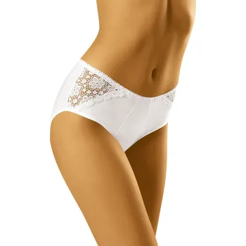 Kalhotky Wol-Bar Eco Bílé Dámské Klasické Kalhotky, 2XL i510_50401514617