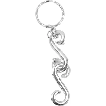 Hlavolam Alltoys Kovový hlavolam přívěšek na klíče varianta 1