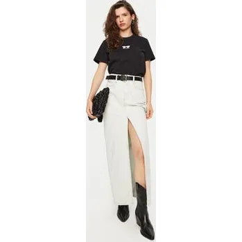 KARL LAGERFELD T-Shirt A1W17021 Černá Regular Fit XS