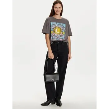 Noisy May T-Shirt Ida 27033306 Šedá Loose Fit S