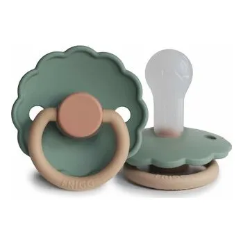 dudlíky CUMLÍK FRIGG DAISY COLORBLOCK WILLOW, +6M, SILIKÓN