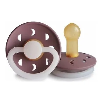 dudlíky CUMLÍK FRIGG MOON PHASE TWILIGHT MAUVE NIGHT, +6M, KAUČUK