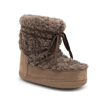 Dámská zimní obuv DeeZee Sněhule Lului N9057 Hnědá 34_35