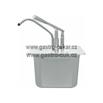 Dóza na potraviny Dávkovač s víkem pro GN 1/4