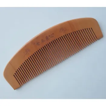 Blingstar Dřevěný hřeben antistatický velký - Flowers 2543