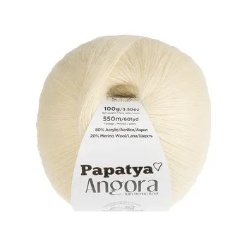 Příze ANGORA MERINO - smetanová - 100g / 550 m