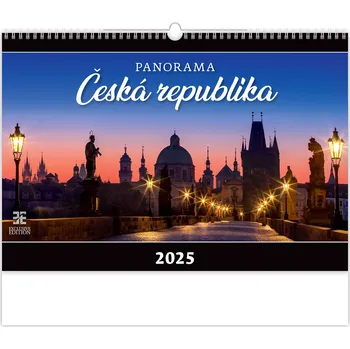 Kalendář Helma365 Nástěnný kalendář N262-25 Panorama Česká republika 2025