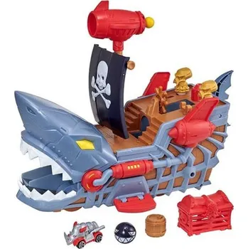 plyšák Halsall Teamsterz pirátská loď a 1 autíčko