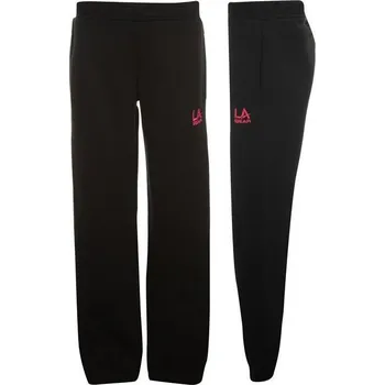 dětské tepláky LA GEAR - BLACK - 128 7-8 let (La GearI Ch Jog Pant)