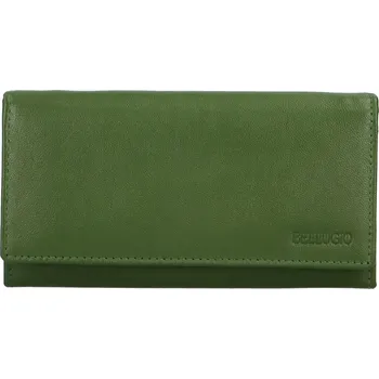 Peněženka Módní dámská kožená peněženka Bellugio Giraw, zelená