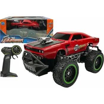 RC model auta Špičkové sportovní vzdálené auto r/c Vysoká červená kola