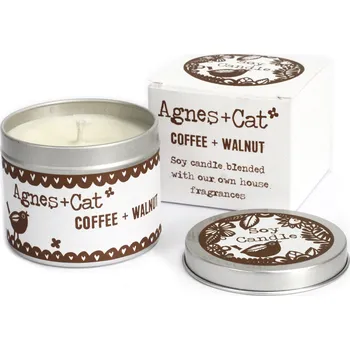 Svíčka 200g Svíčka v Plechovce - Dárkové Balení Varianta: Dárkové Balení - Káva a Oříšek