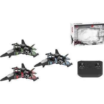 MaDe Stíhací letadlo na ovládání, 2,4 GHz, 24 cm - modré