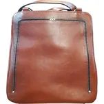 KATANA kožený kabelko batoh v hnědé barvě 66806-08