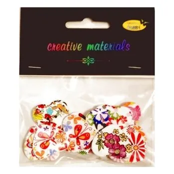 Set školních potřeb Guziki ozdobne Serca 2 25mm 15szt