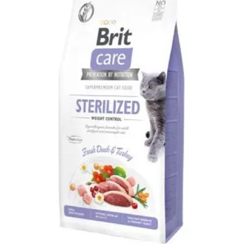 Brit Care Cat GF Sterilized Weight Control, 0,4kg