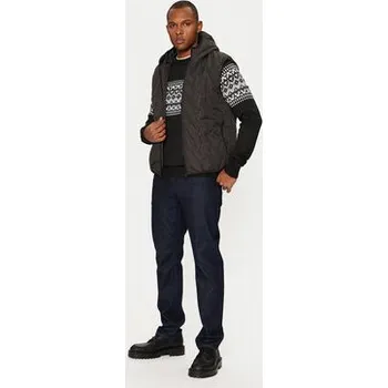 Pánská vesta Brave Soul Sportovní vesta MJK-INFERNO Šedá Regular Fit M