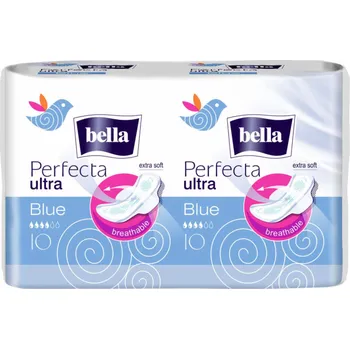 Menstruační vložka Bella Perfecta Blue Duo hygienické vložky 10+10 ks.