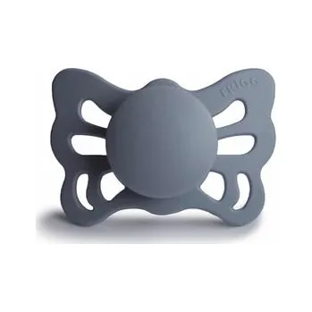 dudlíky ANATOMICKÝ CUMLÍK FRIGG BUTTERFLY GREAT GRAY, 0-6M, SILIKÓN
