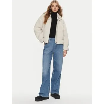 Dámský kabát ONLY Kožich Michelle 15326006 Béžová S