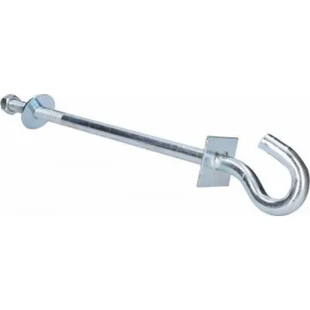 Věšák ExtraLink HÁČEK NA ZÁVĚSNÉ DRŽÁKY 12/350MM