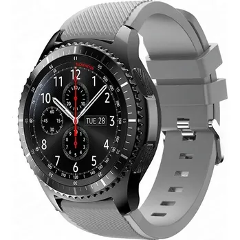 Řemínek na hodinky Enem Silikonový rychloupínací řemínek 22mm - Šedý IR-AWGW-0512