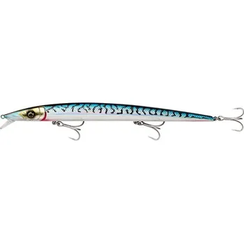 Umělá nástraha Wobler Savage Gear Barra Jerk Sinking 19cm 29gr Blue Mackerel