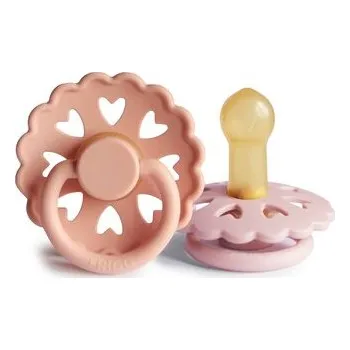 dudlíky DVOJBALENIE CUMLÍKOV FRIGG FAIRYTALE X H.C. ANDERSEN THE PRINCESS AND THE PEA/ THUMBELINA, 6+ M, KAUČUK