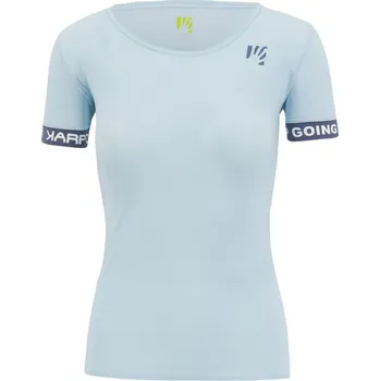 Dámské tričko KARPOS Easyfrizz W T-Shirt, Aquamarine/Vintage Indigo velikost: M