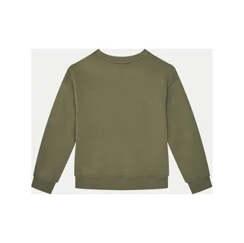 Pánská móda Calvin Klein Jeans Mikina IB0IB02411 Zelená Relaxed Fit 12Y