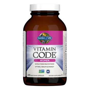 Garden of Life Vitamin Code - RAW multivitamín pro ženy, 240 kapslí